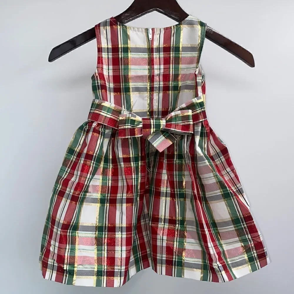 Bonnie Jean Christmas Dress Girls Size 2T